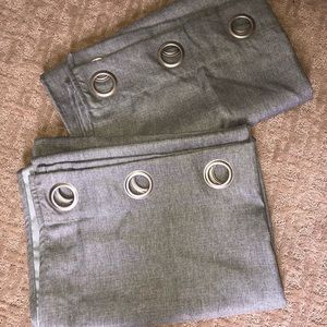 Double panel NWOT curtain set